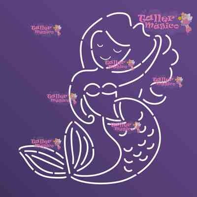 SIRENA VIOLETA 14X14 STSM180