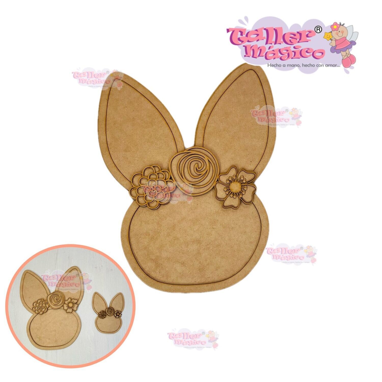 CONEJO FLORTS 30CM