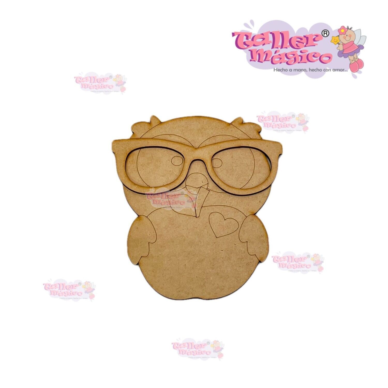 BUHO CON LENTES
