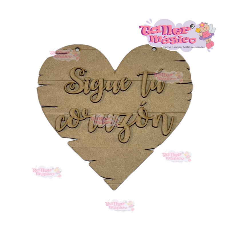 SIGUE TU CORAZÓN 20cm