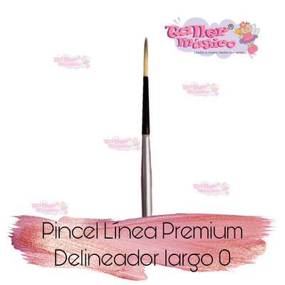 PINCEL LINEA PREMIUM DELINEADOR PELO LARGO #0