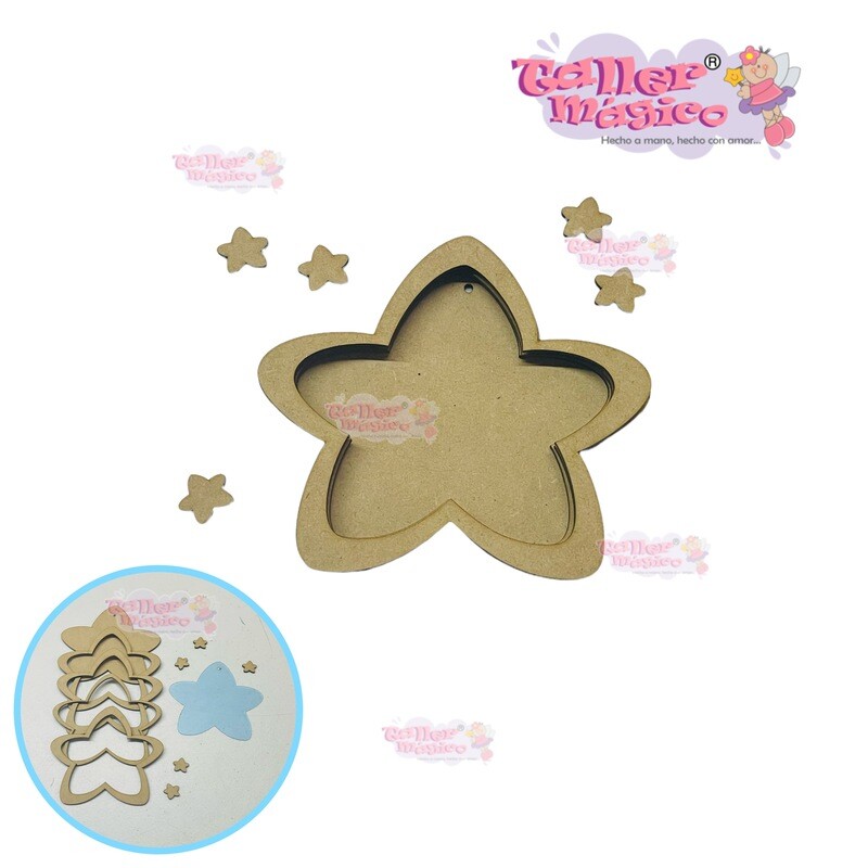 SHAKER ESTRELLITA 12CM