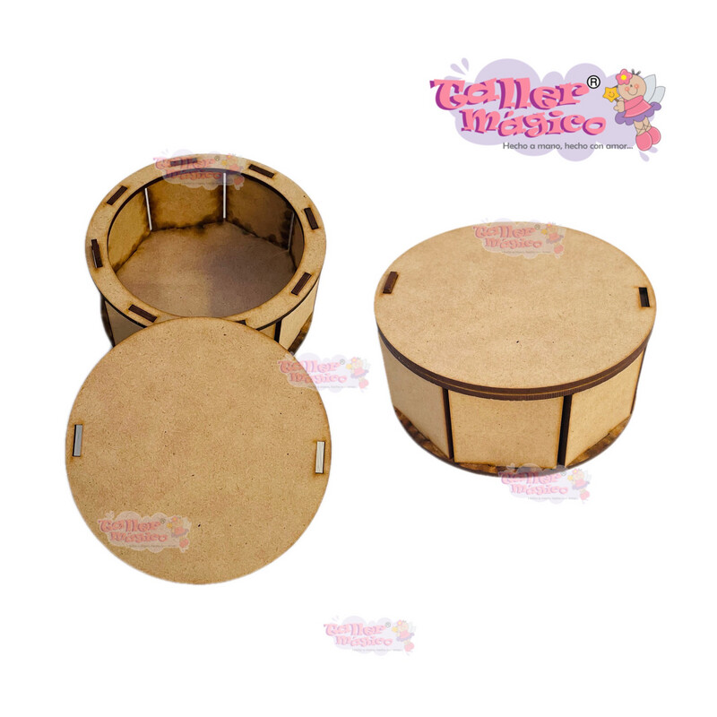 CAJA REDONDA MINI LISA