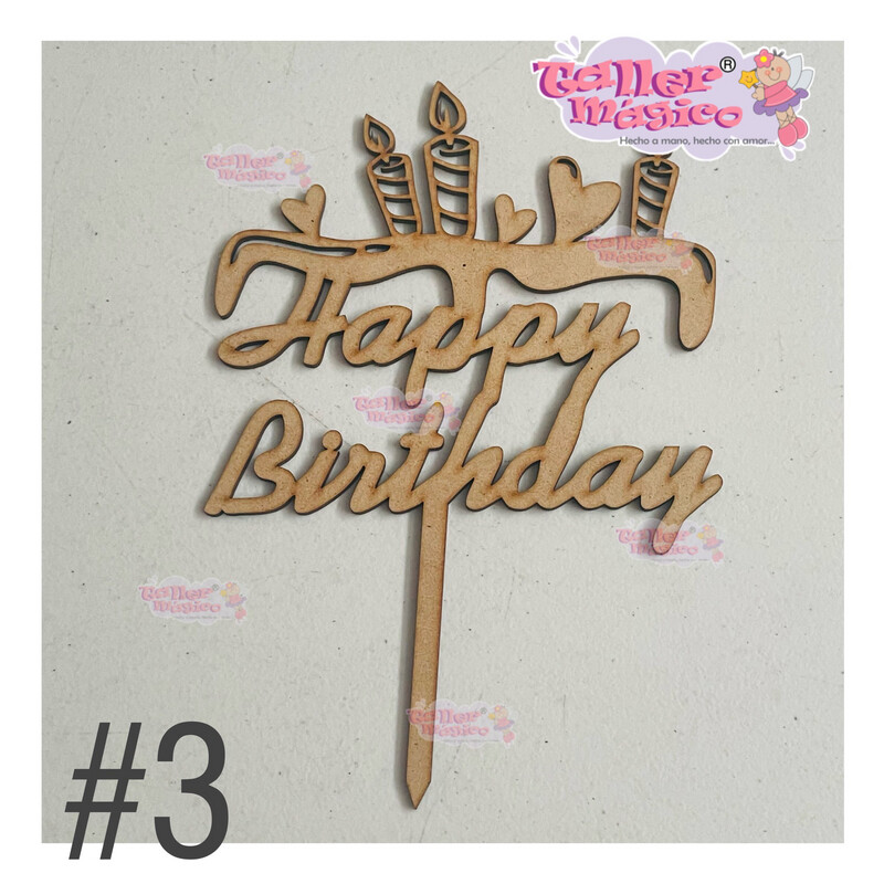 CAKE TOPPER #3