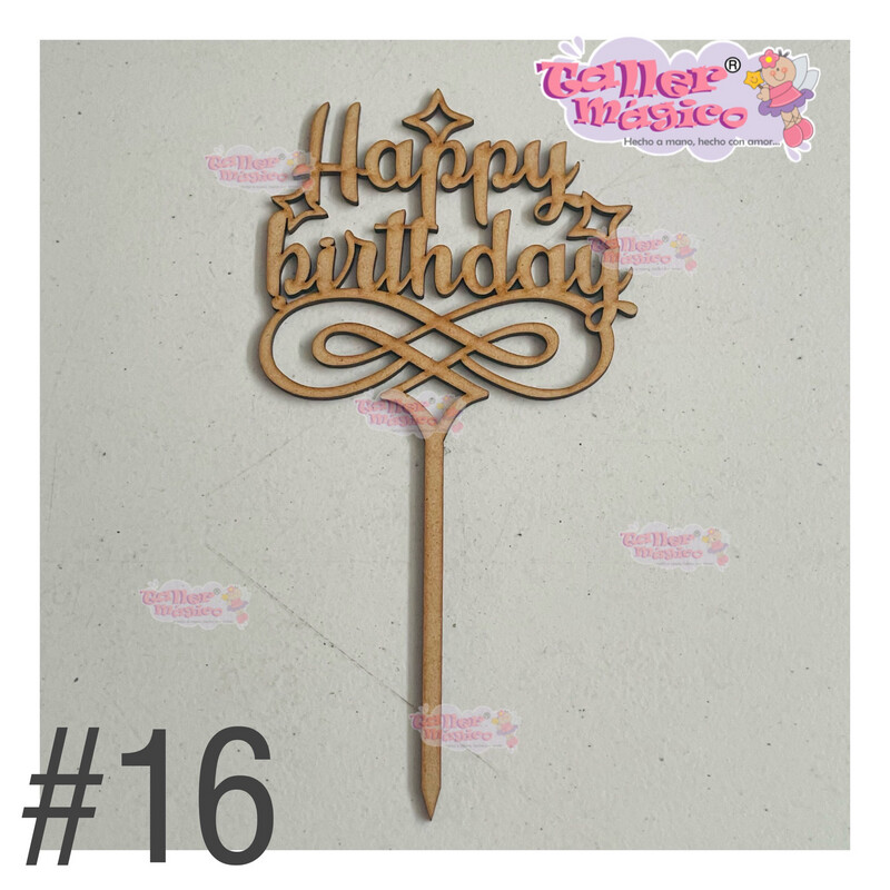 CAKE TOPPER #16