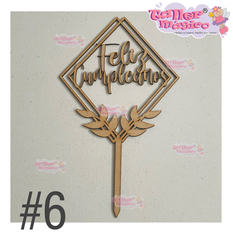 CAKE TOPPER #6