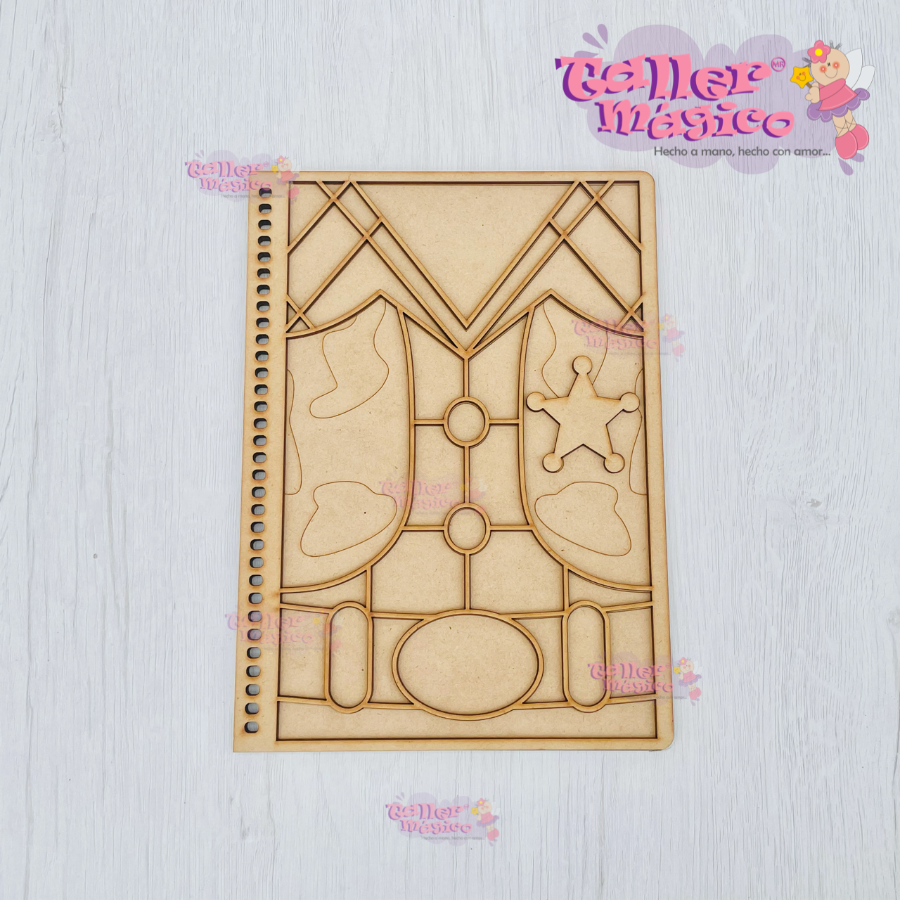 LIBRETA PROFESIONAL WOODY