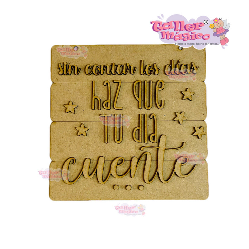 HAZ QUE TU DIA CUENTE 20cm