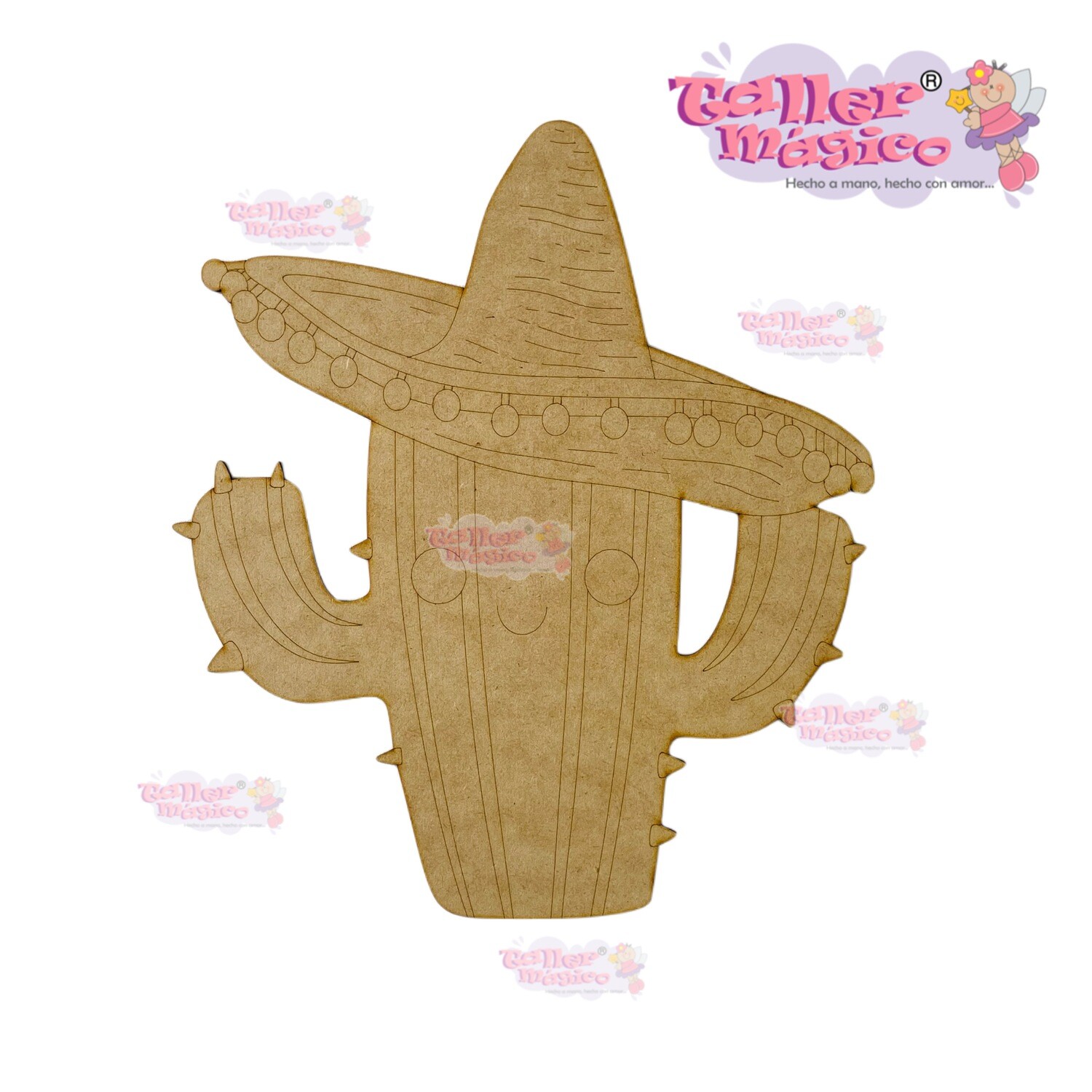 CACTUS SOMBRERO KAWAI 30cm