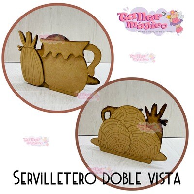 SERVILLETERO CONCHA-TAMAL-JARRITO