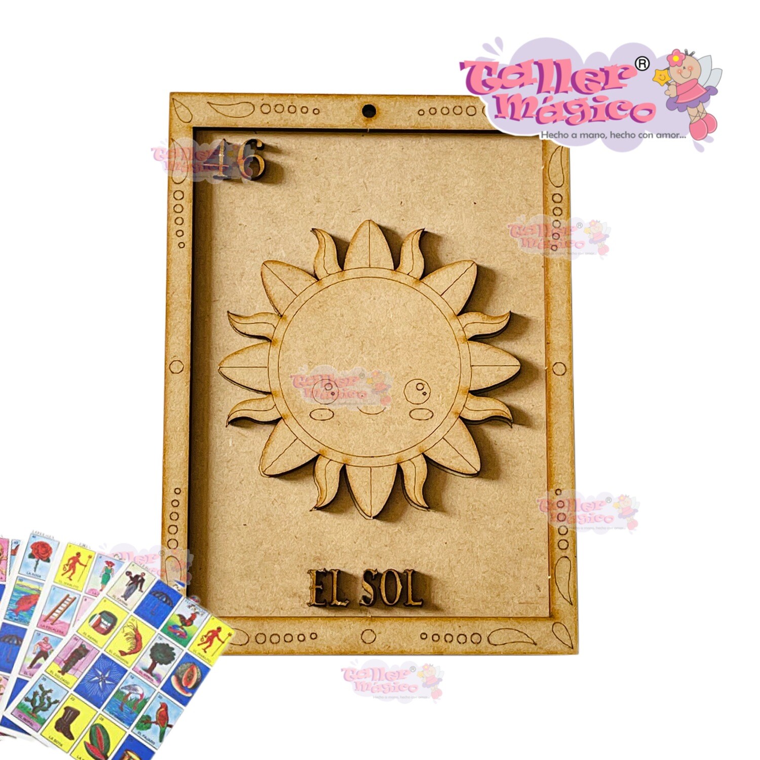 LOTERIA 25CM EL SOL
