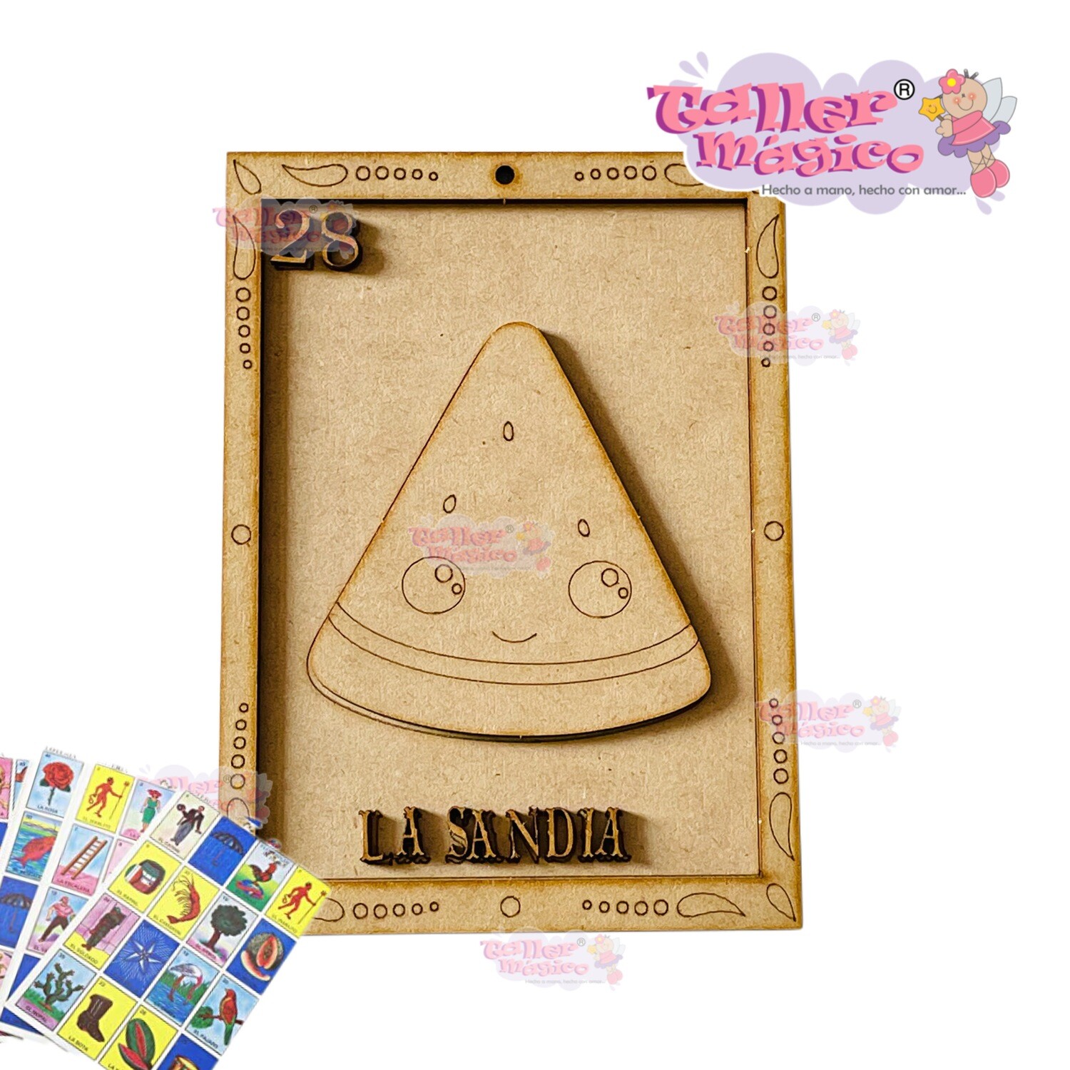 LOTERIA 25CM LA SANDIA