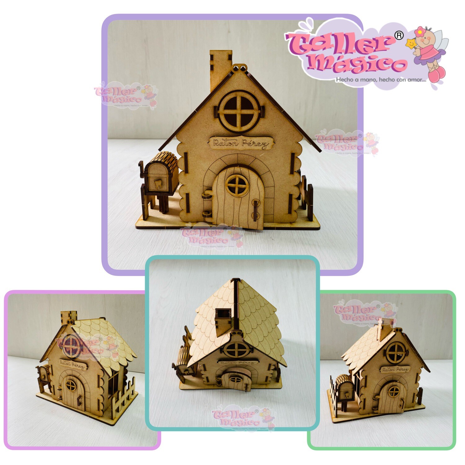 CASITA RATON PEREZ 18X12X17