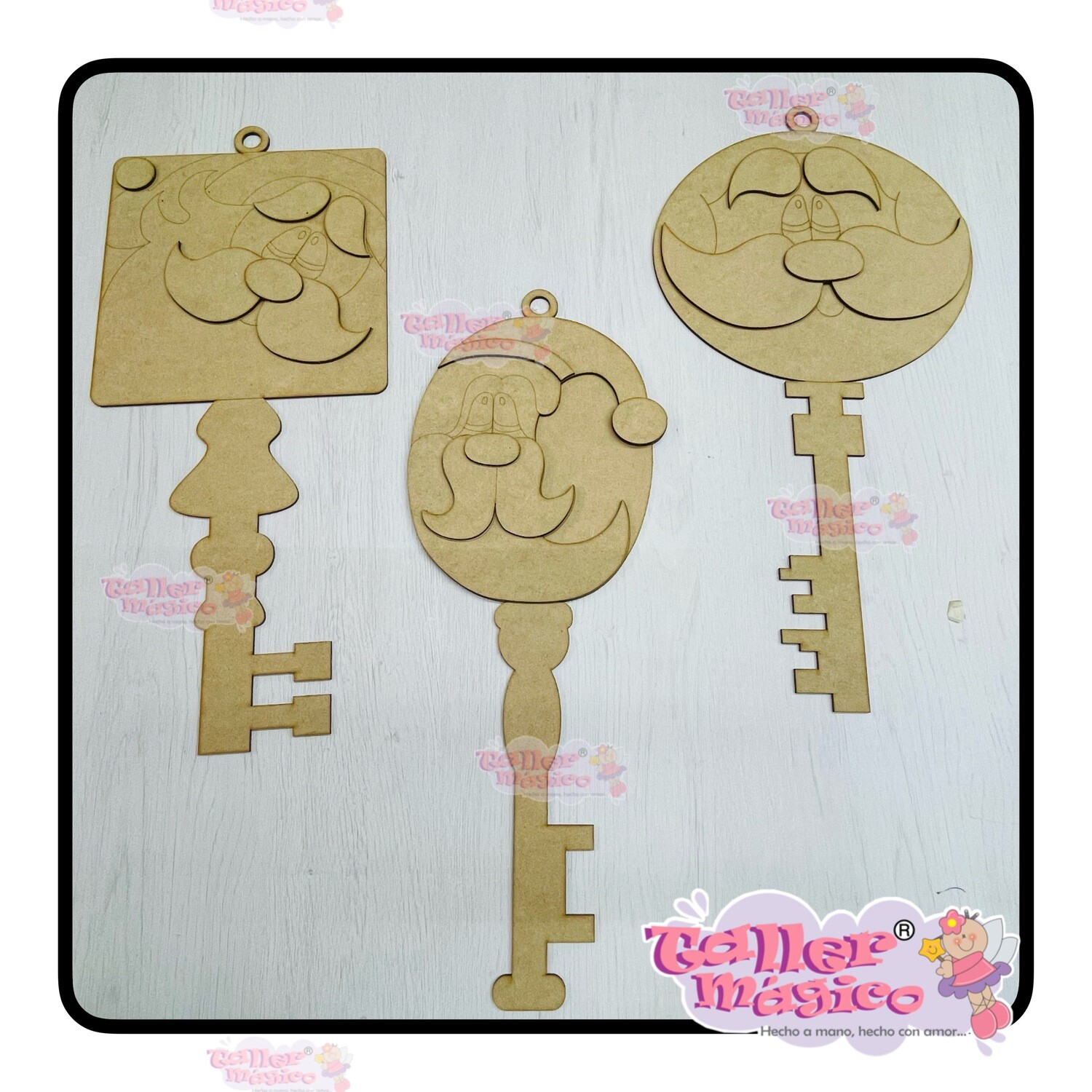 TRIO LLAVES SANTA 45CM
