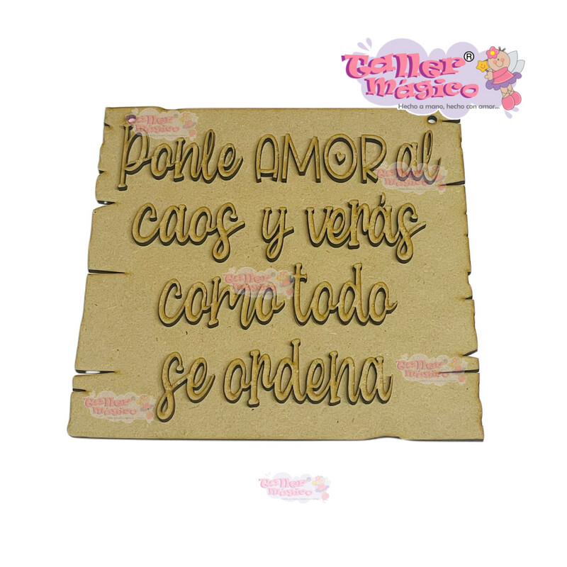 PONLE AMOR AL CAOS