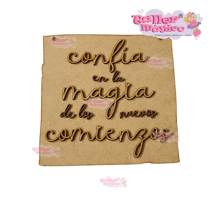 CONFIA NUEVOS COMIENZOS  20CM