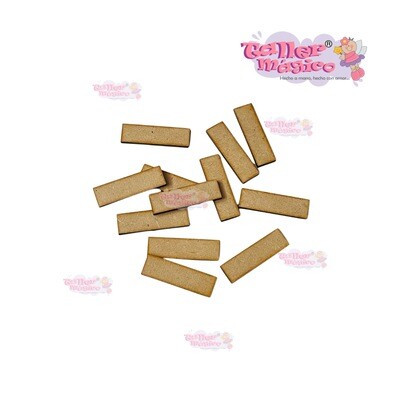 12 TABLITAS NOMBRE 5X1.5