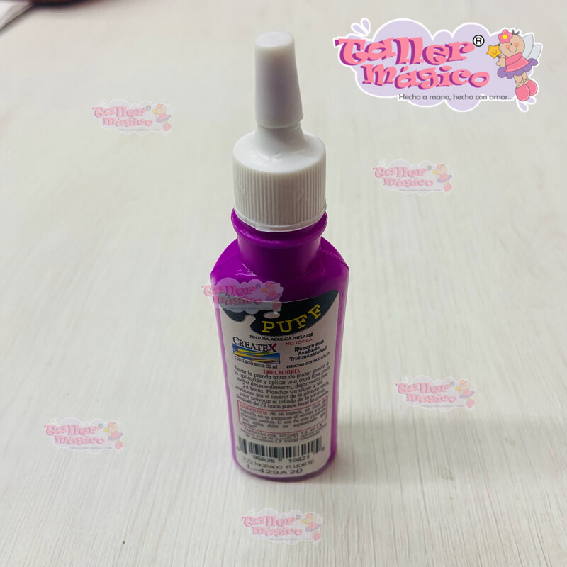 PUFF MORADO FLUORESCENTE