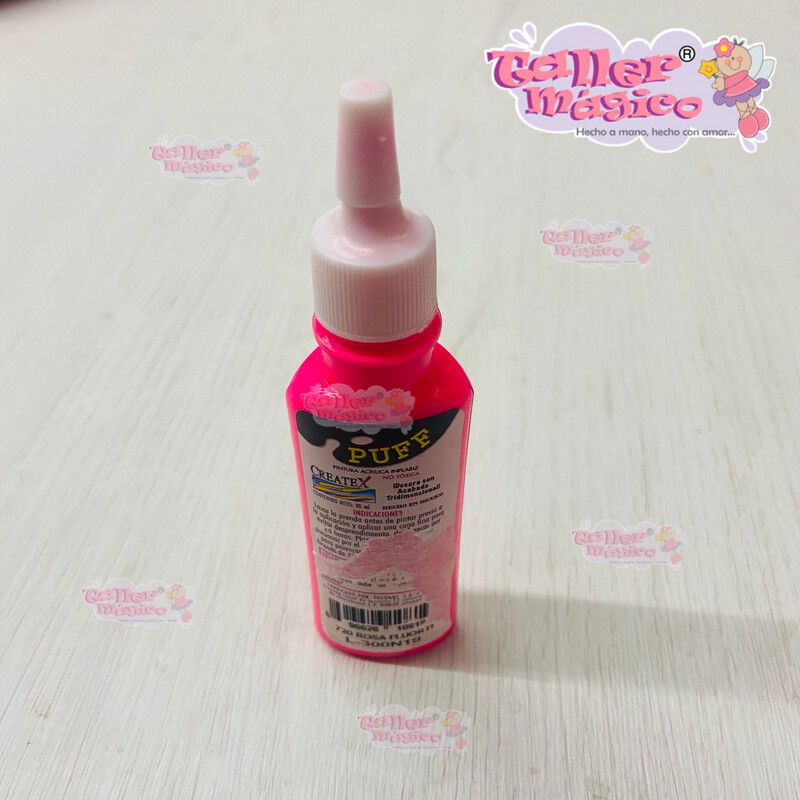 PUFF ROSA FLUORESCENTE