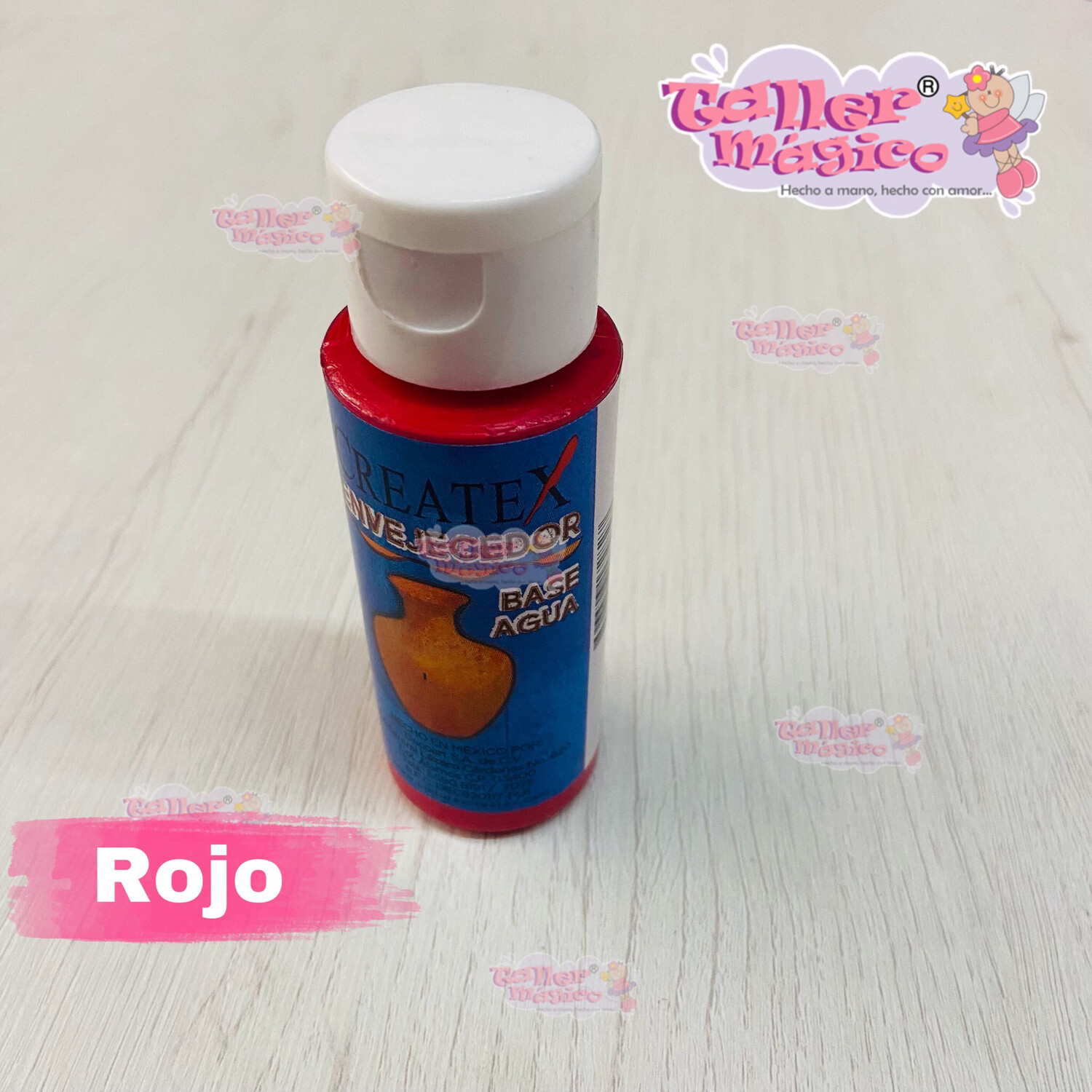 ENVEJECEDOR BASE AGUA ROJO