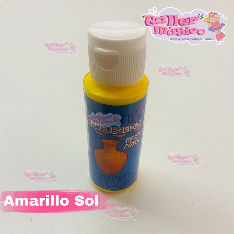 ENVEJECEDOR BASE AGUA AMARILLO SOL