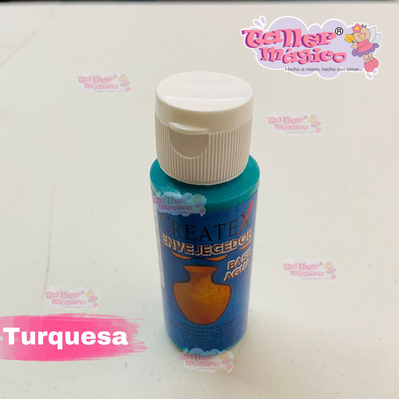 ENVEJECEDOR BASE AGUA TURQUESA
