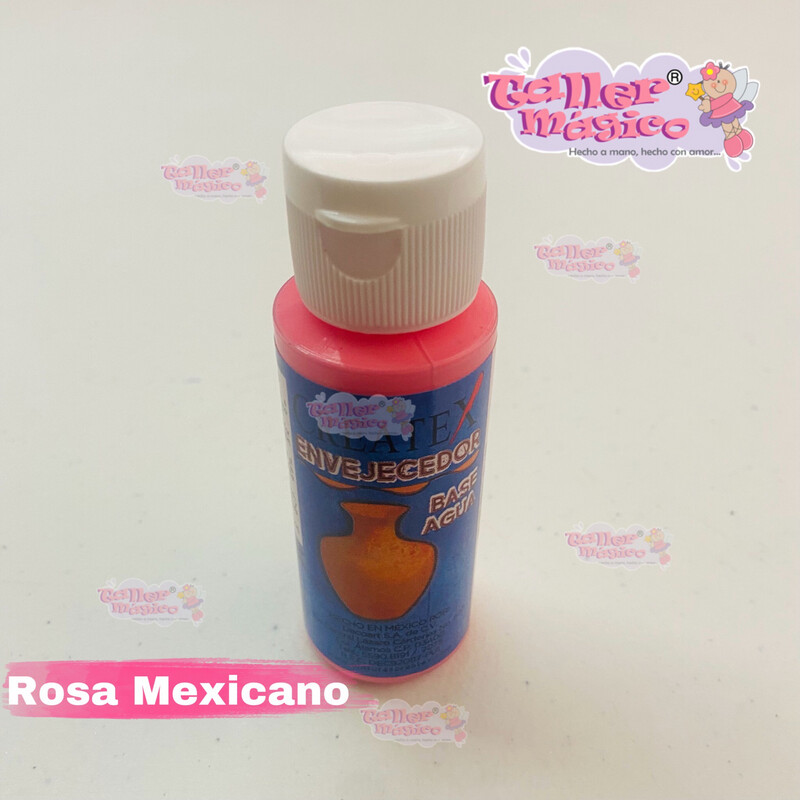 ENVEJECEDOR BASE AGUA ROSA MEXICANO