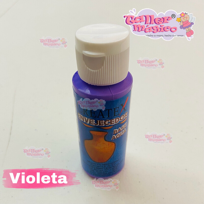ENVEJECEDOR BASE AGUA VIOLETA