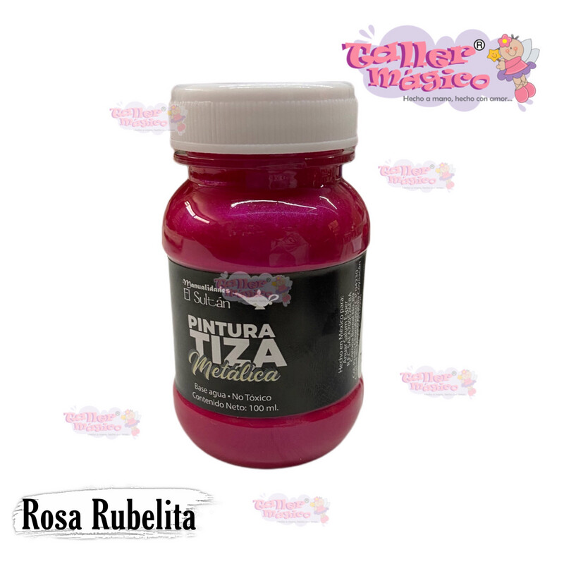 TIZA METALICA ROSA RUBELITA