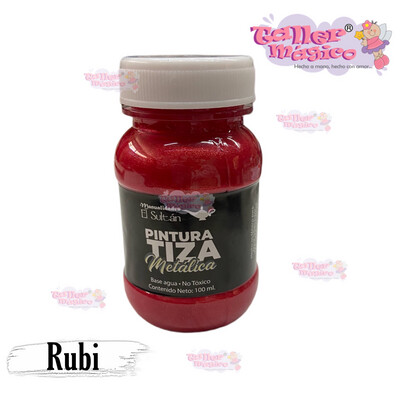 TIZA METALICA RUBI