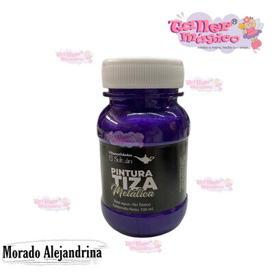 TIZA METALICA MORADO ALEJANDRINA