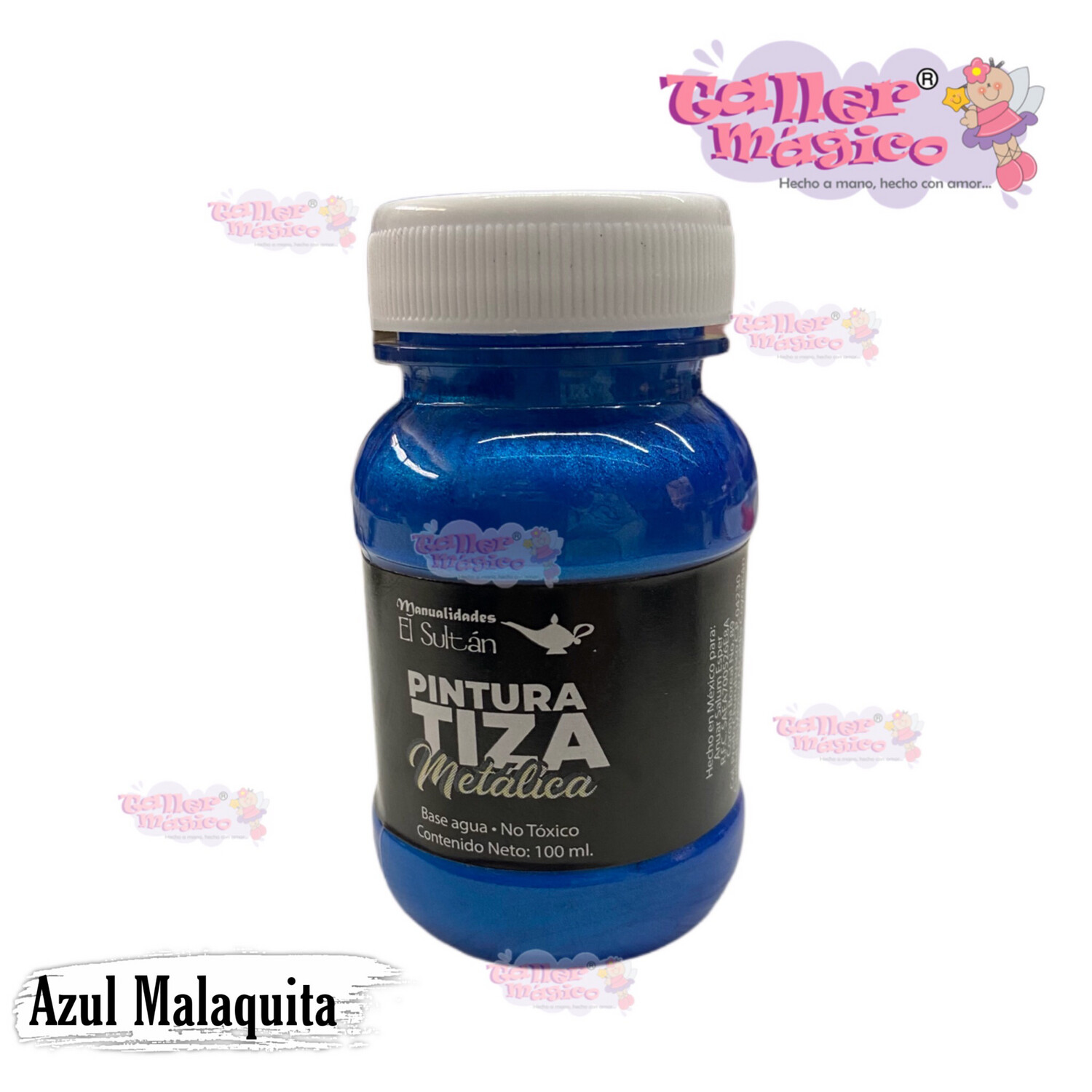 TIZA METALICA AZUL MALAQUITA