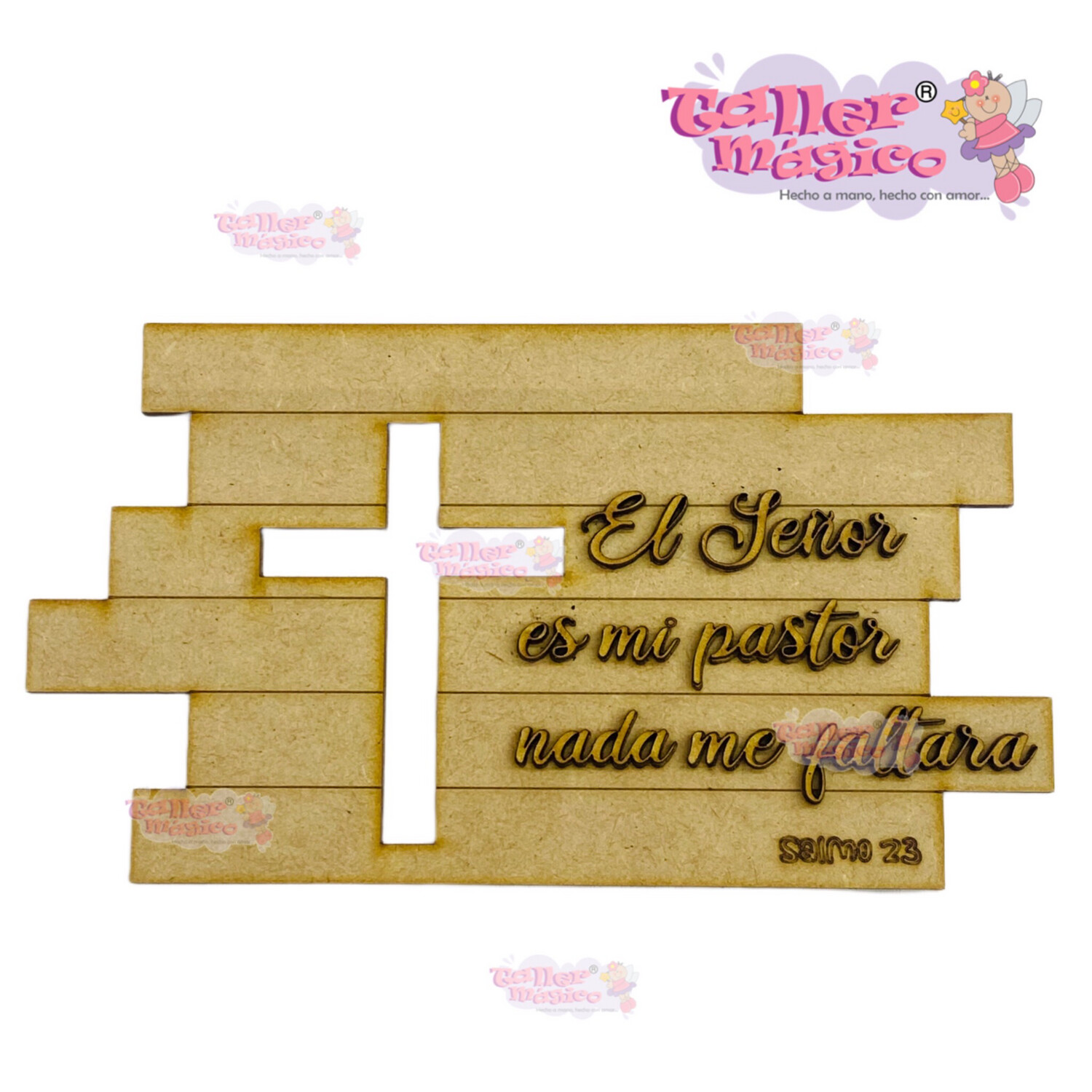 EL SEÑOR ES MI PASTOR 10x18CM