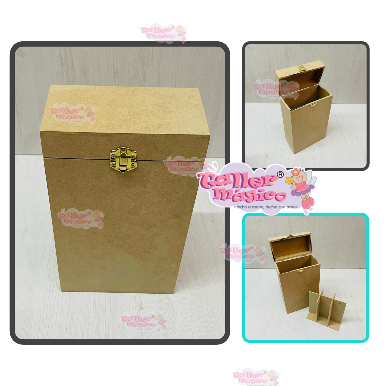 CAJA PORTA PINCELES M