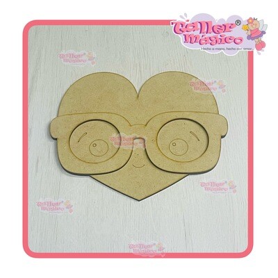 CORAZON LENTES NIÑO