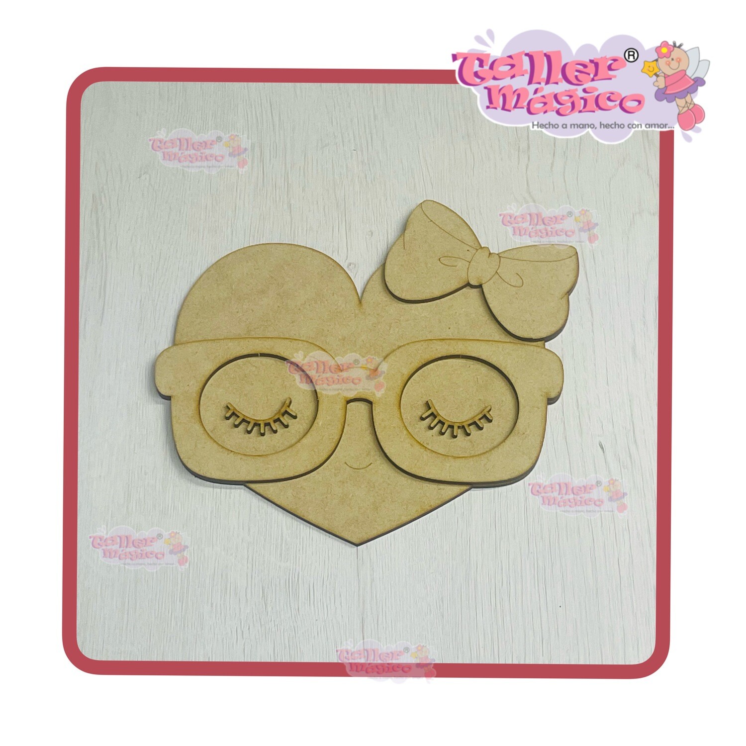 CORAZON LENTES NIÑA