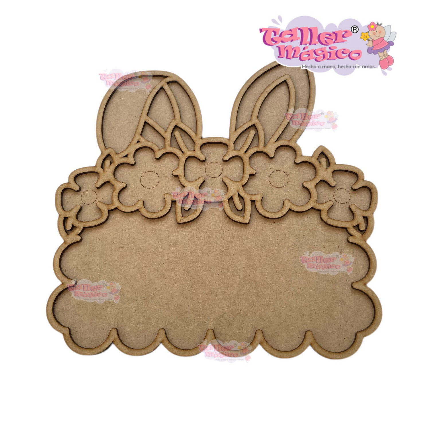 OREJAS FLORALES VITRAL