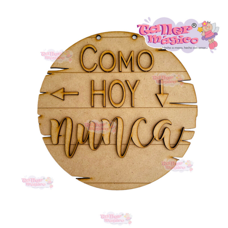 COMO HOY NUNCA