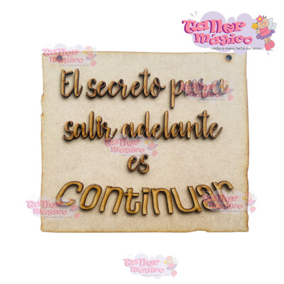 EL SECRETO CONTINUAR 20cm