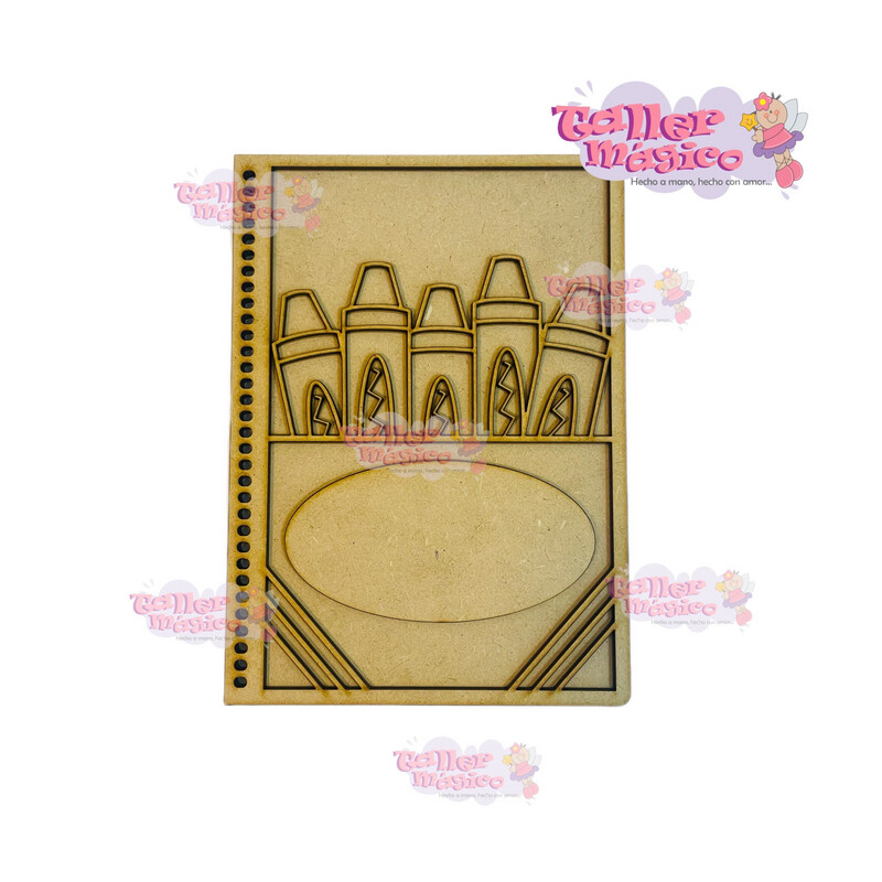 LIBRETA CRAYOLAS