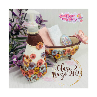 CLASE 2 MAYO 2023 TINA CERAMICA FLORAL