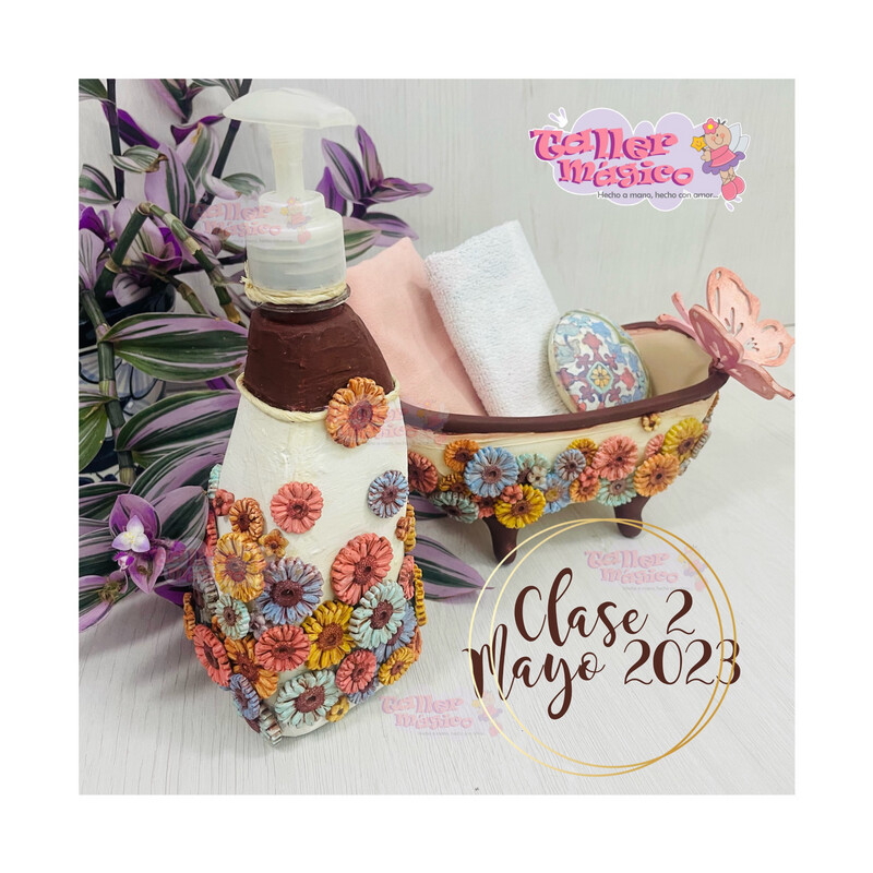 CLASE 2 MAYO 2023 TINA CERAMICA FLORAL