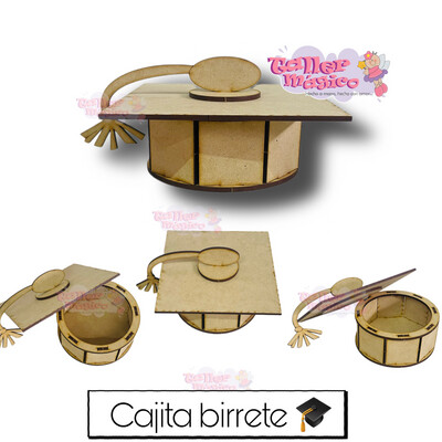 CAJA BIRRETE 14.5X5