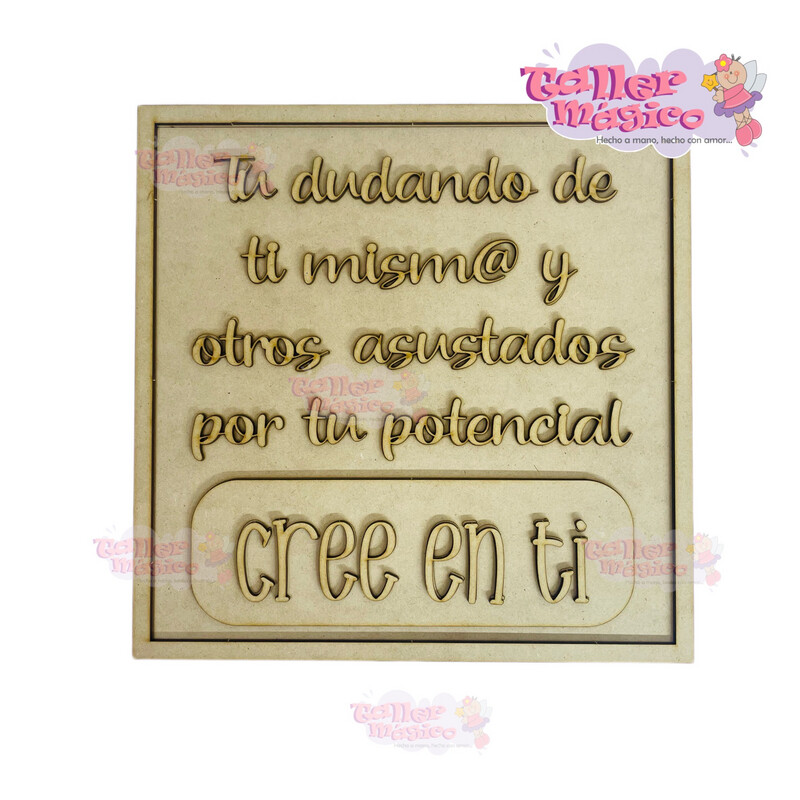 TU DUDANDO SE TI MISMO 30cm