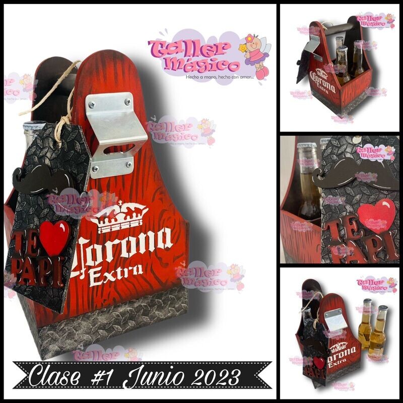 CLASE #1 JUNIO 2023 PORTABOTELLAS CH CON DESTAPADOR