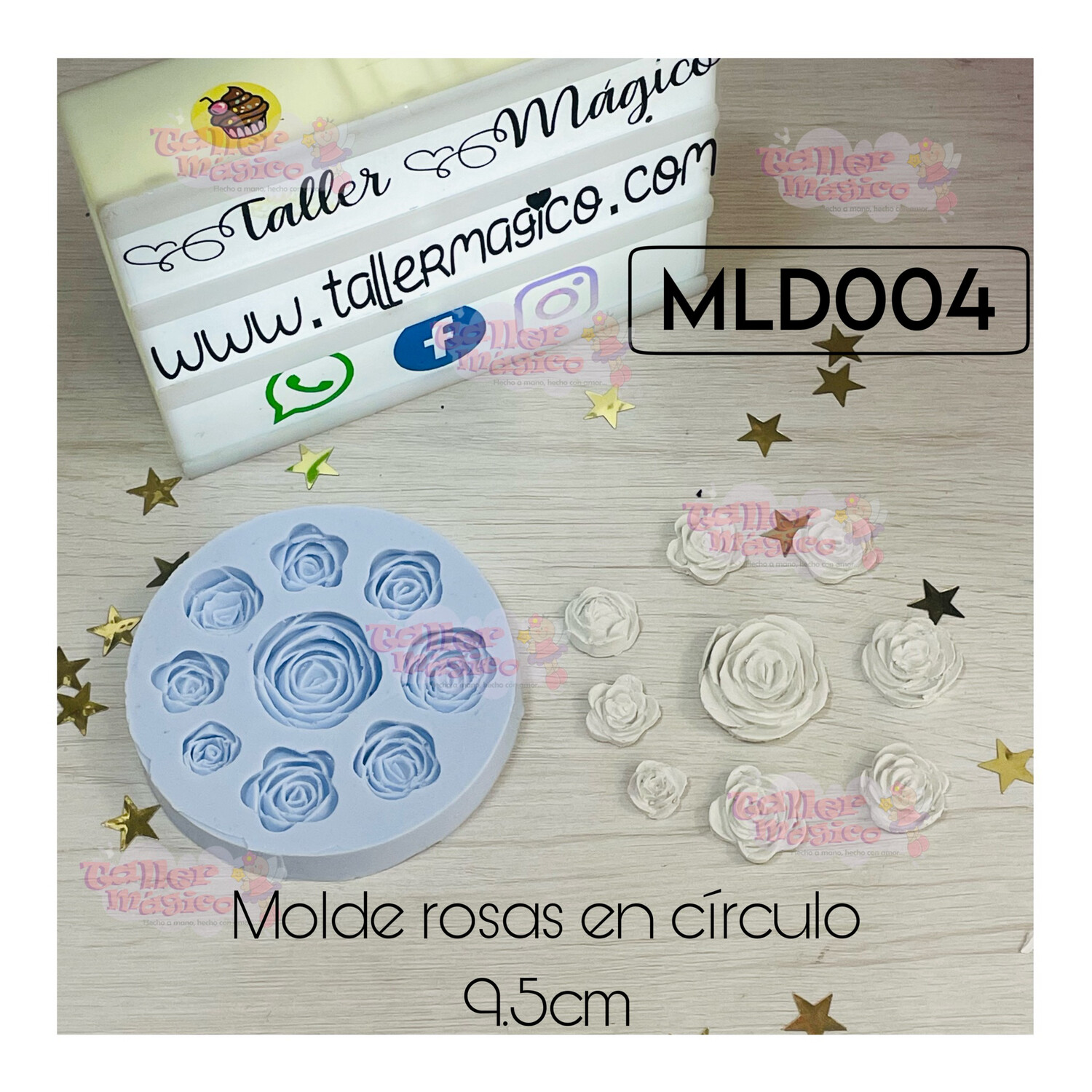 ROSAS CIRCULO MLD004