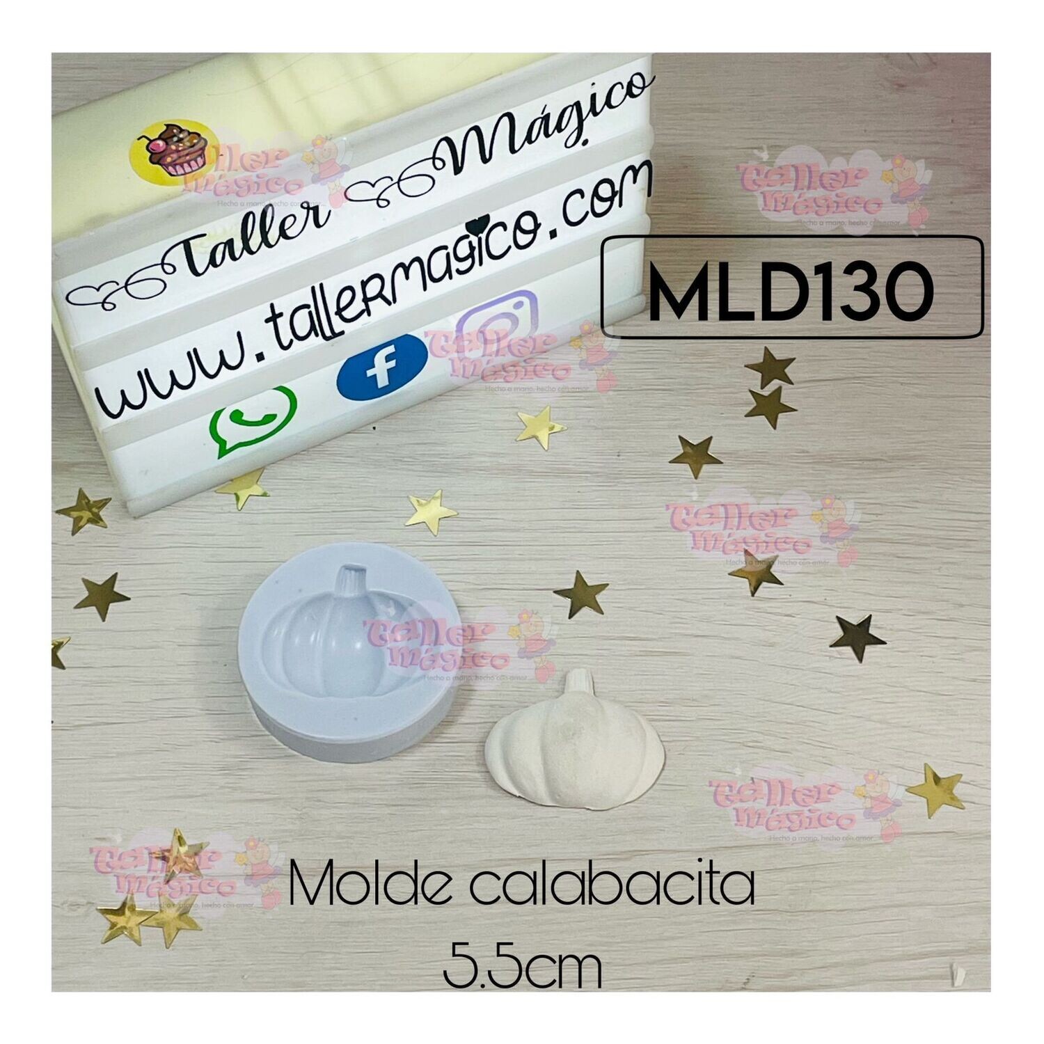 MOLDE CALABACITA  5.5CM