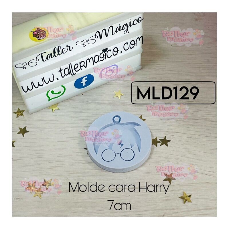 MOLDE CARA HARRY 7CM