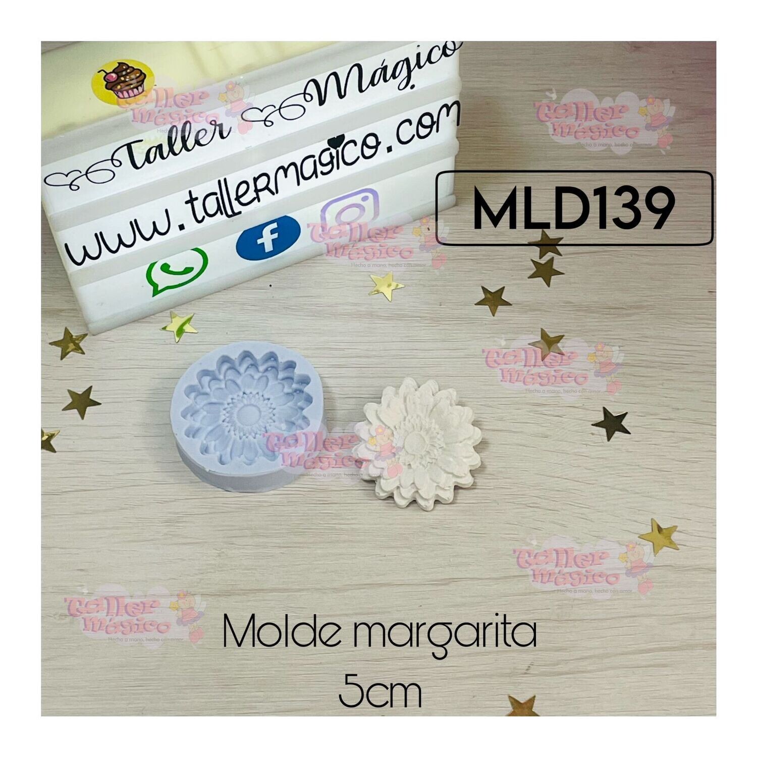 MOLDE MARGARITA 5CM