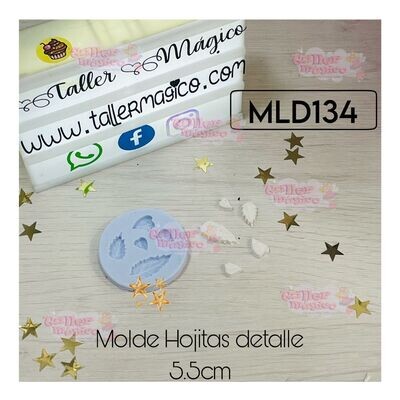 MOLDE HOJITAS DETALLE 5.5CM